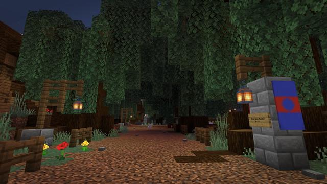Screenshot of the Minecraft Bedrock Marketplace product Tales from Emythia: Dragonrock created by Razzleberries.