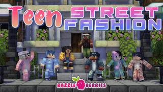 Thumbnail of the Minecraft Bedrock Marketplace product Teen Street Fashion created by Razzleberries.