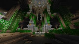 Screenshot of the Minecraft Bedrock Marketplace product Temple Island created by Razzleberries.