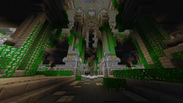 Screenshot of the Minecraft Bedrock Marketplace product Temple Island created by Razzleberries.