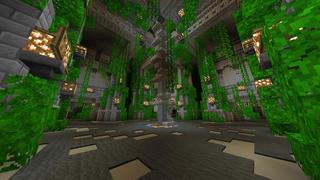 Screenshot of the Minecraft Bedrock Marketplace product Temple Island created by Razzleberries.