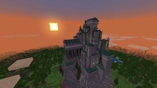 Screenshot of the Minecraft Bedrock Marketplace product Temple of Poseidon created by Razzleberries.
