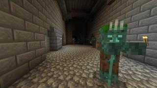 Screenshot of the Minecraft Bedrock Marketplace product Temple of Poseidon created by Razzleberries.