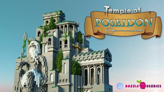 Thumbnail of the Minecraft Bedrock Marketplace product Temple of Poseidon created by Razzleberries.