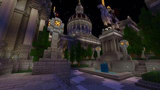 Screenshot of the Minecraft Bedrock Marketplace product The Acropolis created by Razzleberries.