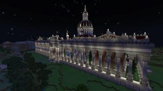 Screenshot of the Minecraft Bedrock Marketplace product The Acropolis created by Razzleberries.