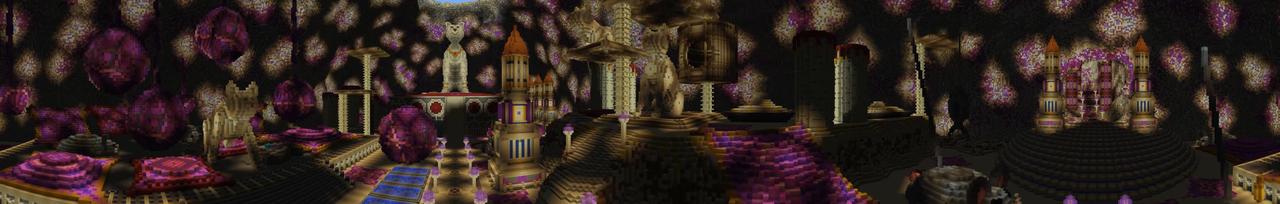 Panorama of the Minecraft Bedrock Marketplace product The Cat Nest created by Razzleberries.