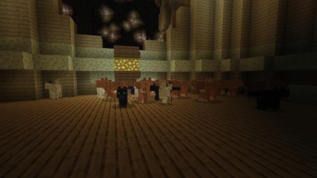 Screenshot of the Minecraft Bedrock Marketplace product The Cat Nest created by Razzleberries.