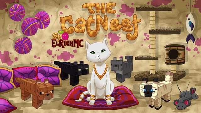 Thumbnail of the Minecraft Bedrock Marketplace product The Cat Nest created by Razzleberries.