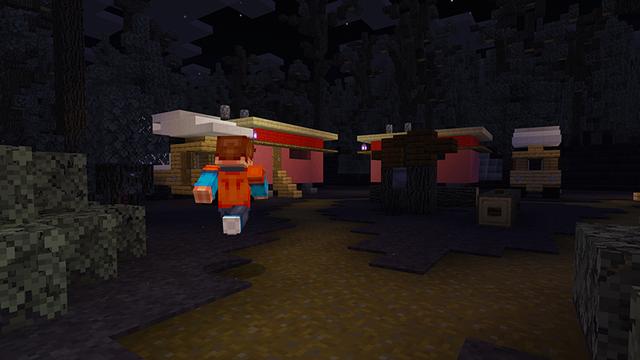 Screenshot of the Minecraft Bedrock Marketplace product The Enderman created by Razzleberries.
