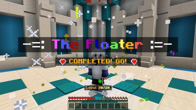 Screenshot of the Minecraft Bedrock Marketplace product The Floater created by Razzleberries.