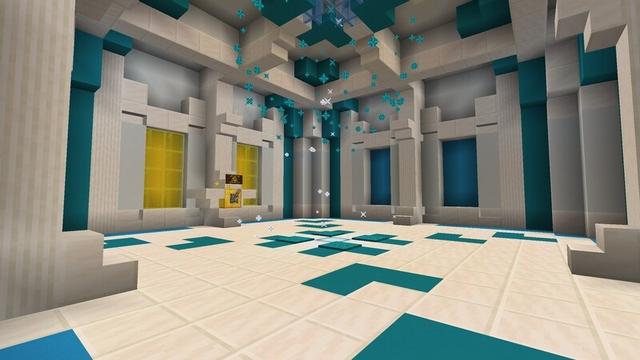Screenshot of the Minecraft Bedrock Marketplace product The Floater created by Razzleberries.