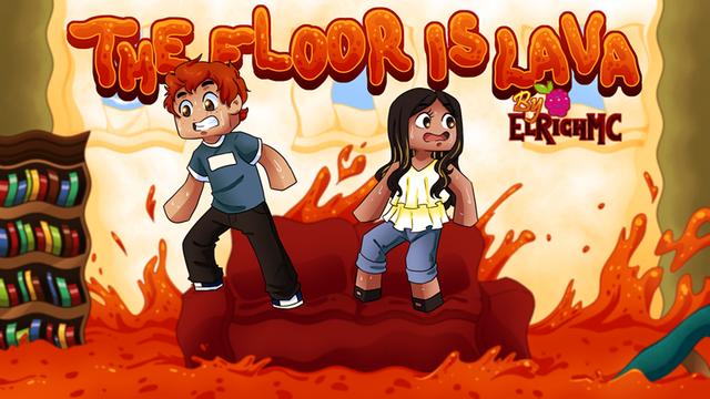 Thumbnail of the Minecraft Bedrock Marketplace product The Floor is Lava created by Razzleberries.
