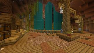 Screenshot of the Minecraft Bedrock Marketplace product The Great Oasis created by Razzleberries.
