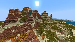 Screenshot of the Minecraft Bedrock Marketplace product The Great Oasis created by Razzleberries.