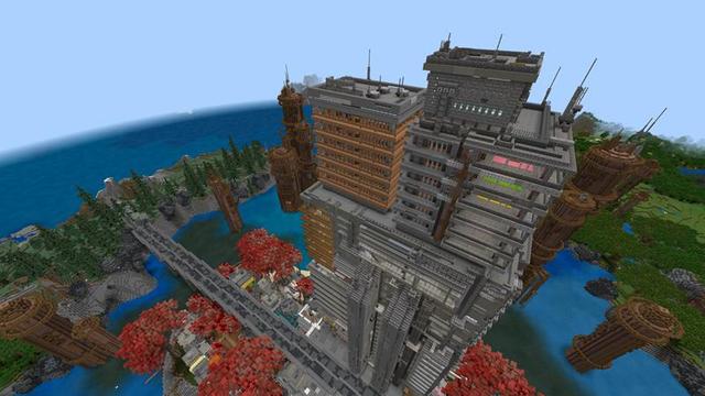 Screenshot of the Minecraft Bedrock Marketplace product The Last Bastion created by Razzleberries.