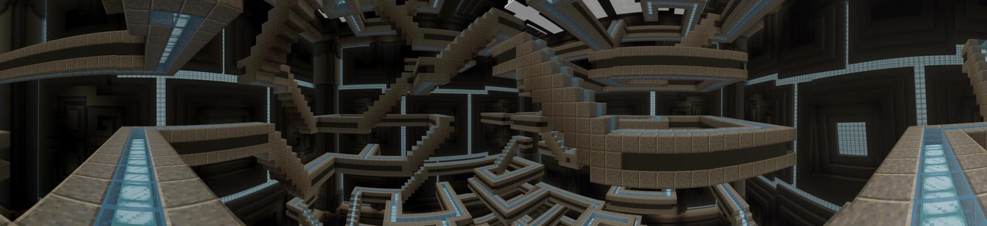 Panorama of the Minecraft Bedrock Marketplace product The Lost Labyrinths II created by Razzleberries.