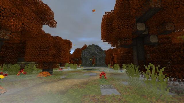 Screenshot of the Minecraft Bedrock Marketplace product The Road Less Travelled created by Razzleberries.