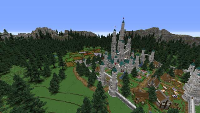 Screenshot of the Minecraft Bedrock Marketplace product The Severed Isle created by Razzleberries.