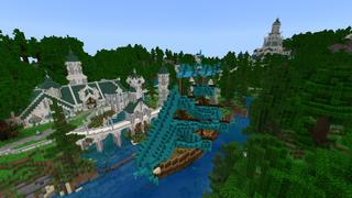 Screenshot of the Minecraft Bedrock Marketplace product The Tree of Life created by Razzleberries.