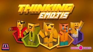 Thumbnail of the Minecraft Bedrock Marketplace product Thinking Emojis created by Razzleberries.