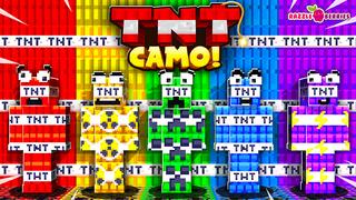 Thumbnail of the Minecraft Bedrock Marketplace product TNT Camo! created by Razzleberries.