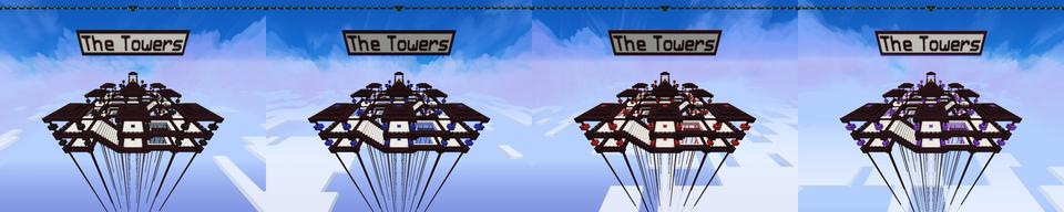 Panorama of the Minecraft Bedrock Marketplace product Towers Reloaded created by Razzleberries.