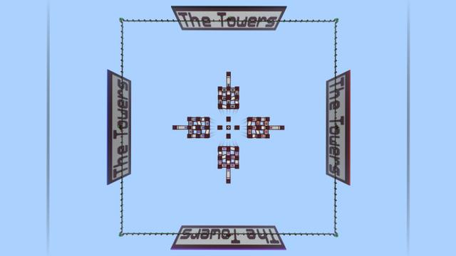 Screenshot of the Minecraft Bedrock Marketplace product Towers Reloaded created by Razzleberries.