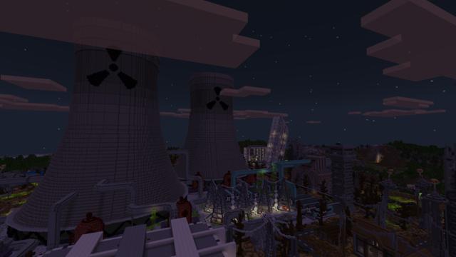 Screenshot of the Minecraft Bedrock Marketplace product Toxicity created by Razzleberries.