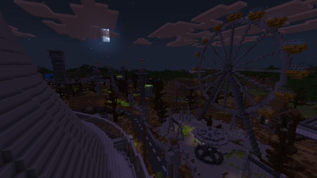 Screenshot of the Minecraft Bedrock Marketplace product Toxicity created by Razzleberries.