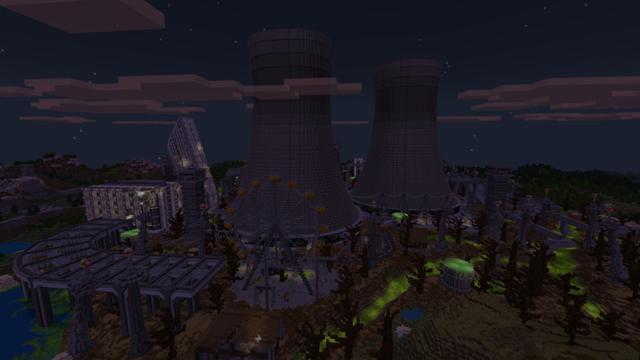 Screenshot of the Minecraft Bedrock Marketplace product Toxicity created by Razzleberries.