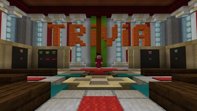 Screenshot of the Minecraft Bedrock Marketplace product Trivia Challenge created by Razzleberries.