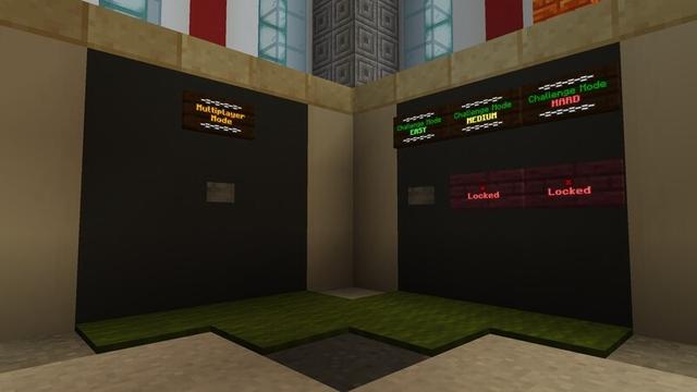 Screenshot of the Minecraft Bedrock Marketplace product Trivia Challenge created by Razzleberries.