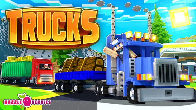 Thumbnail of the Minecraft Bedrock Marketplace product Camiões created by Razzleberries.