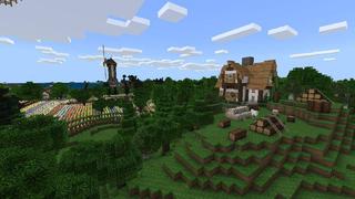 Screenshot of the Minecraft Bedrock Marketplace product Tulipvale created by Razzleberries.
