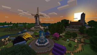 Screenshot of the Minecraft Bedrock Marketplace product Tulipvale created by Razzleberries.