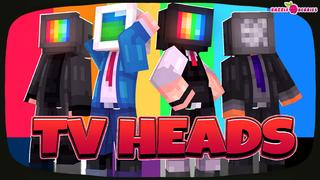 Thumbnail of the Minecraft Bedrock Marketplace product TV Heads created by Razzleberries.
