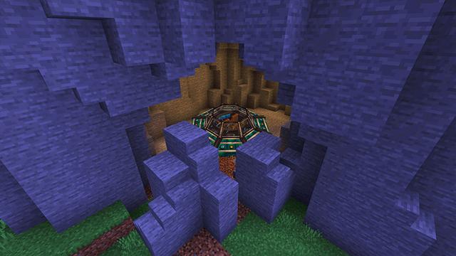 Screenshot of the Minecraft Bedrock Marketplace product UFOs created by Razzleberries.