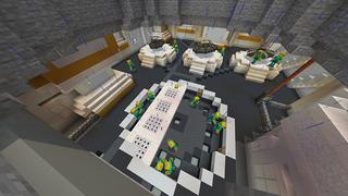 Screenshot of the Minecraft Bedrock Marketplace product UFOs created by Razzleberries.