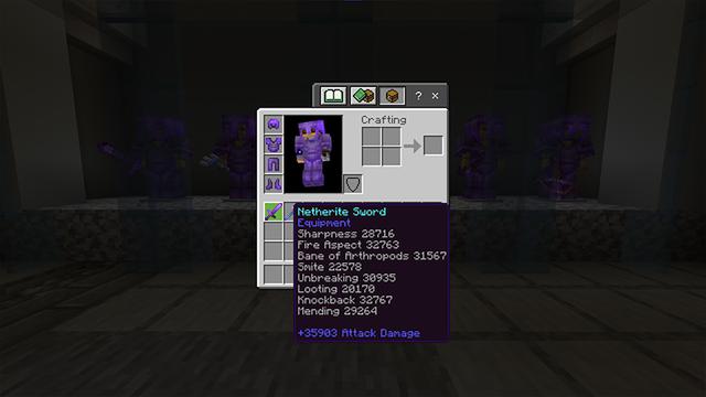 Screenshot of the Minecraft Bedrock Marketplace product Ultimate Hacker Base created by Razzleberries.