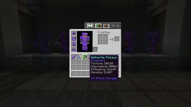 Screenshot of the Minecraft Bedrock Marketplace product Ultimate Hacker Base created by Razzleberries.