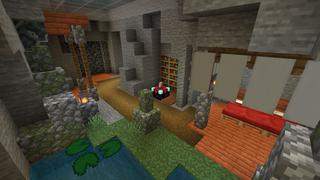 Screenshot of the Minecraft Bedrock Marketplace product Ultimate Island Base created by Razzleberries.