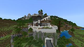Screenshot of the Minecraft Bedrock Marketplace product Ultimate Millionaire Mansion created by Razzleberries.