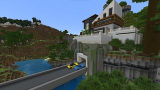 Screenshot of the Minecraft Bedrock Marketplace product Ultimate Millionaire Mansion created by Razzleberries.