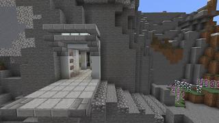 Screenshot of the Minecraft Bedrock Marketplace product Ultimate Mountainside Base created by Razzleberries.