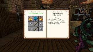 Screenshot of the Minecraft Bedrock Marketplace product Ultimate Weapons created by Razzleberries.