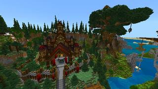 Screenshot of the Minecraft Bedrock Marketplace product Valkyrie Valley created by Razzleberries.