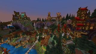 Screenshot of the Minecraft Bedrock Marketplace product Valkyrie Valley created by Razzleberries.