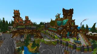 Screenshot of the Minecraft Bedrock Marketplace product Valkyrie Valley created by Razzleberries.