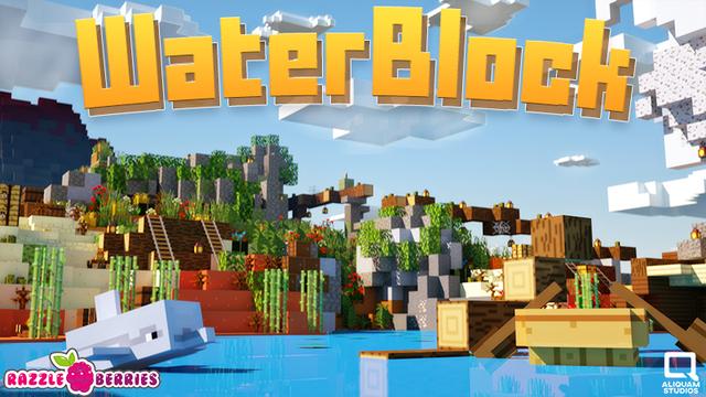 Thumbnail of the Minecraft Bedrock Marketplace product Waterblock created by Razzleberries.